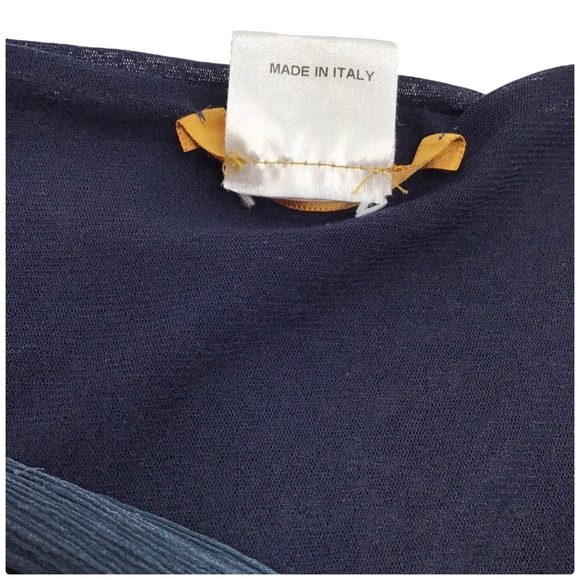 D. Exterior - Italian Made Sleeveless Top with Twisted Raffia Neckline - XL - Picture 7 of 13